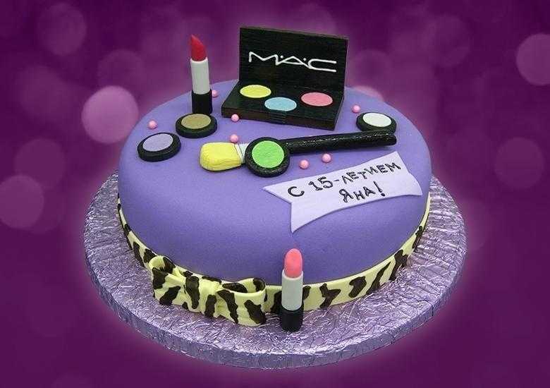 На день народження торт для дівчинки на 15 років 011
