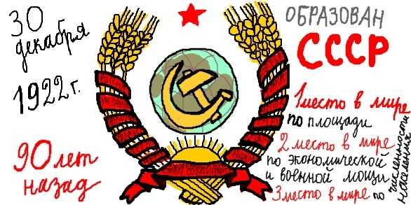 День образования Союза Советских Социалистических Республик 017