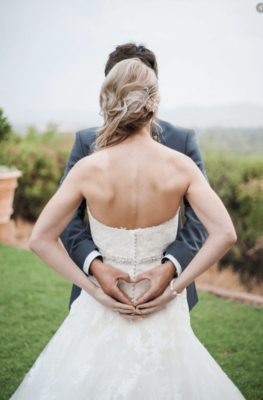 Позы для свадебнойсессии