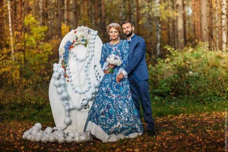 Свадьба в русском стиле