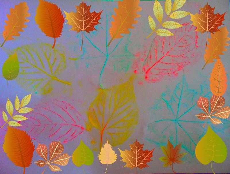 Картинки «Нарисовать осенние листья» (35 фото)