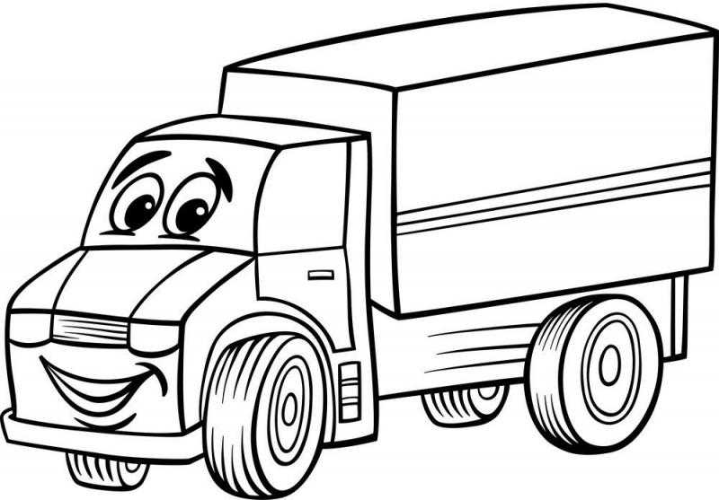 Картинки грузовиков для детей (45 ФОТО)