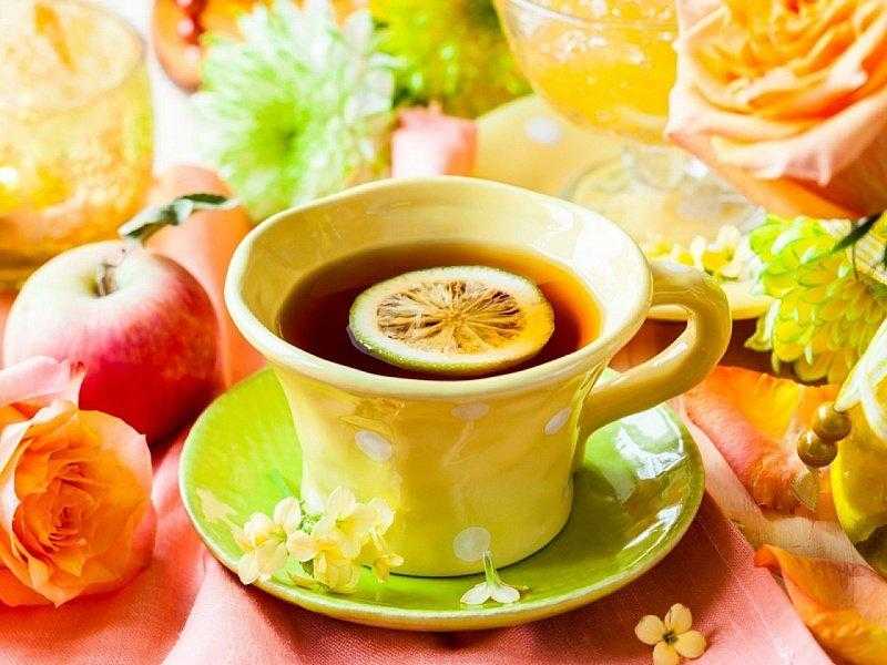 Картинки «Чай с лимоном» (40 фото)