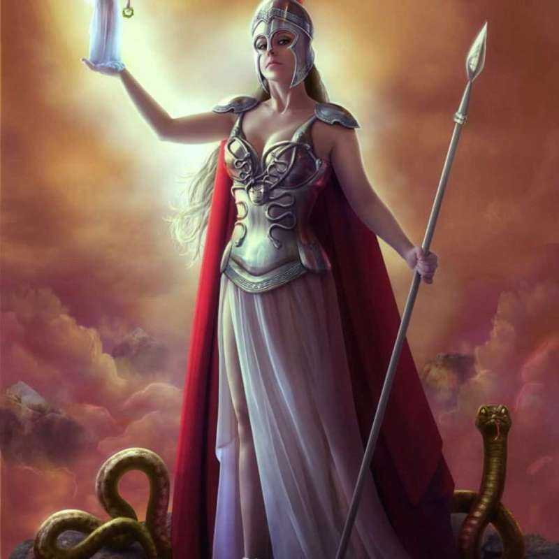 Афина Паллада богиня