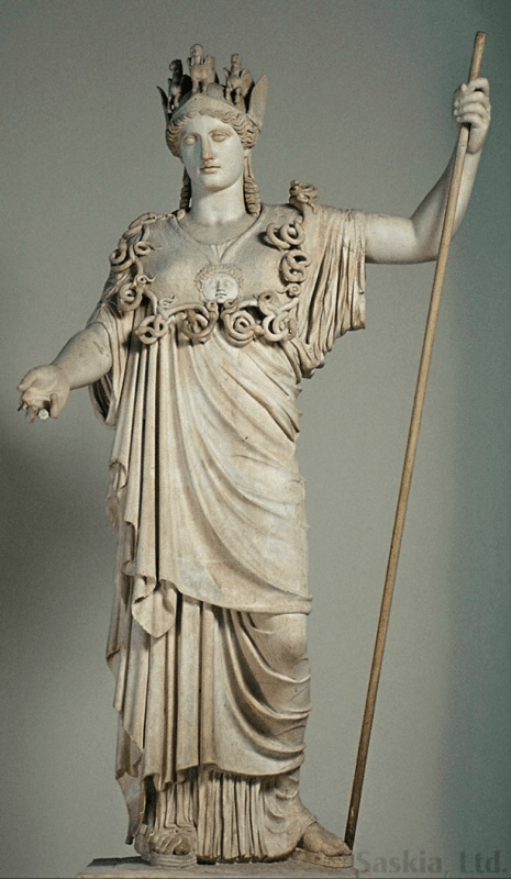 Афина Паллада древняя Греция