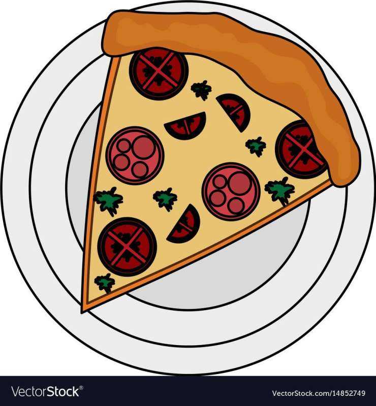 Еда для срисовки пицца