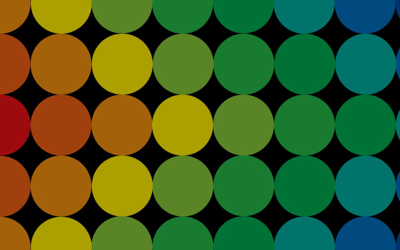 Разноцветные круги паттерн