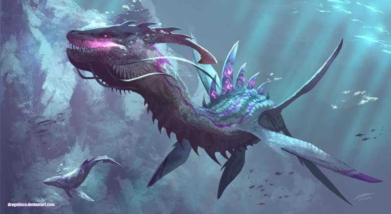 Субнаутика Левиафан дракон