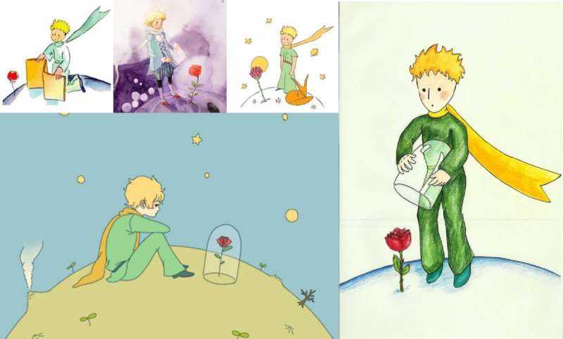 Иллюстрации к книге маленький принц