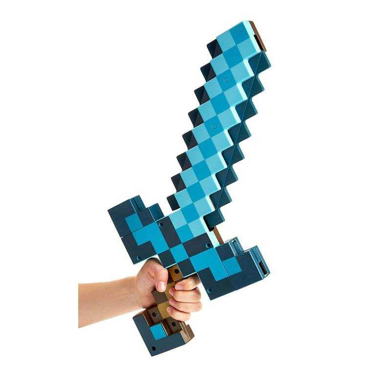 Игровой набор Minecraft Бриллиантовый меч/секира fcw14