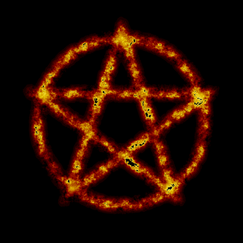 Сатанинский символ звезда в круге