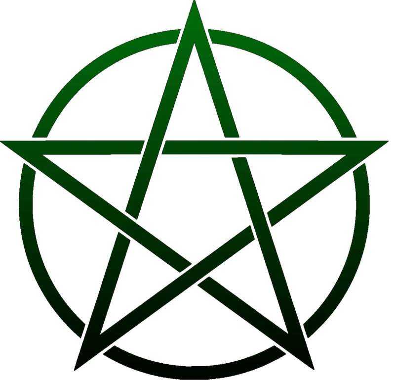 Амулет символ пятиконечная пентаграмма