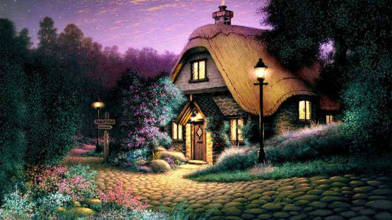 Красивые сказочные домики