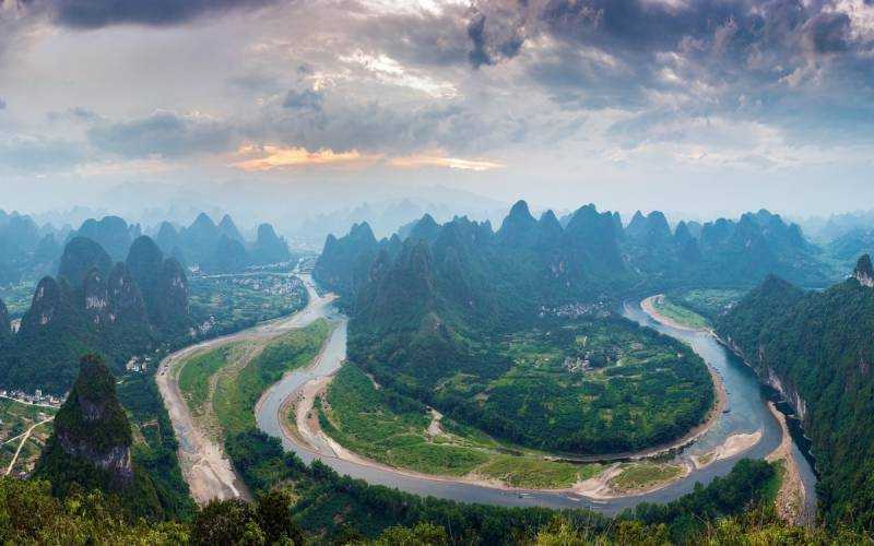 Долина реки Китай Лицзян