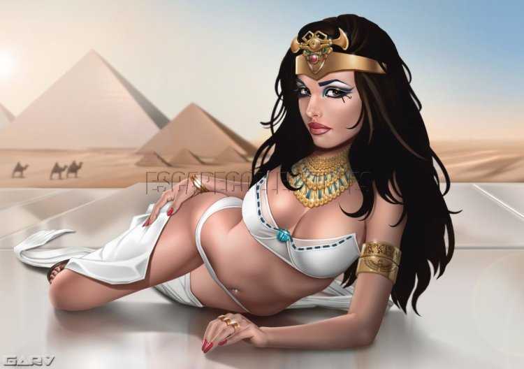 Царица Египта Клеопатра sexy
