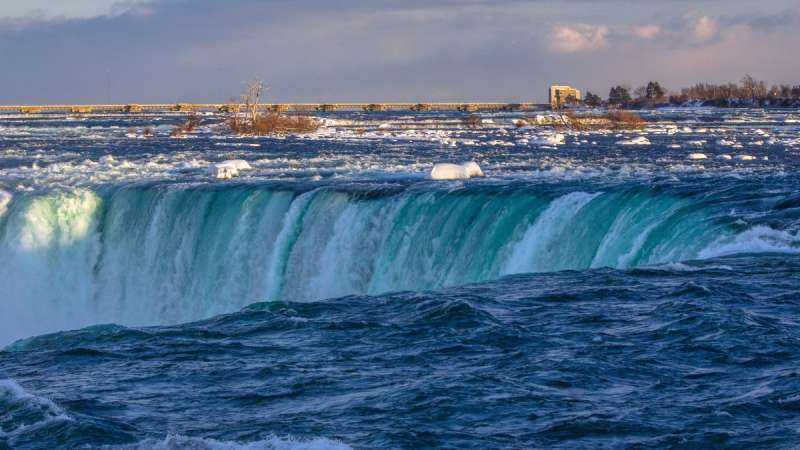 Niagara Falls Canada зима