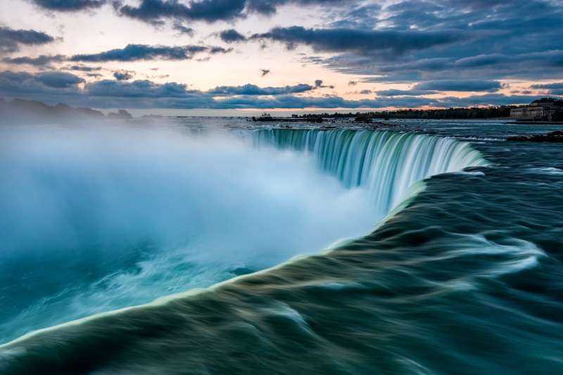 Канада природа Ниагарский водопад