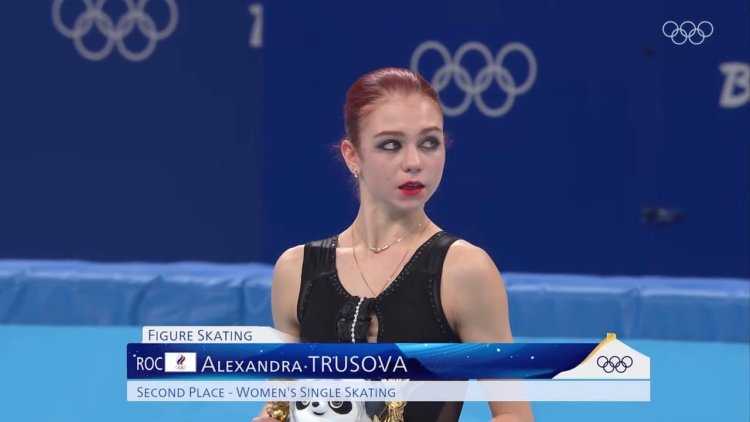 Саша Трусова на Олимпиаде в Пекине