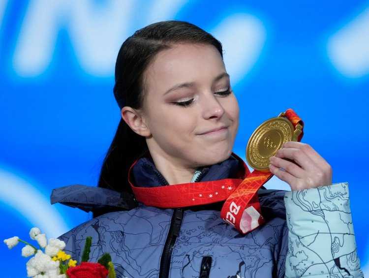 Анна Щербакова Олимпийская чемпионка