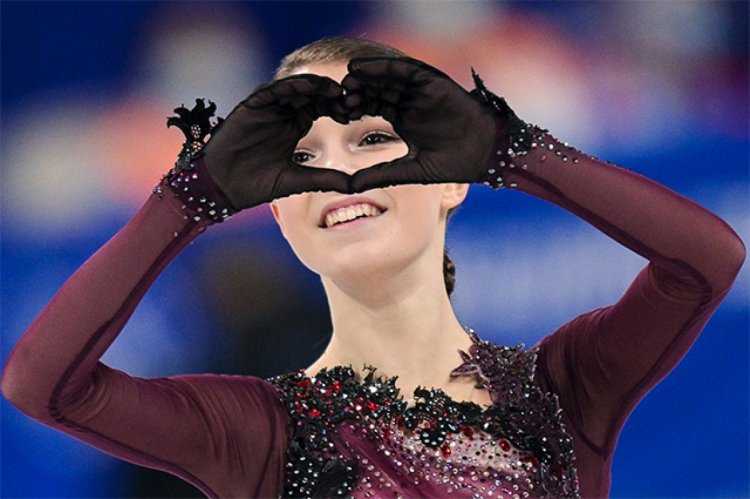 Анна Щербакова на Олимпиаде в Пекине 2022