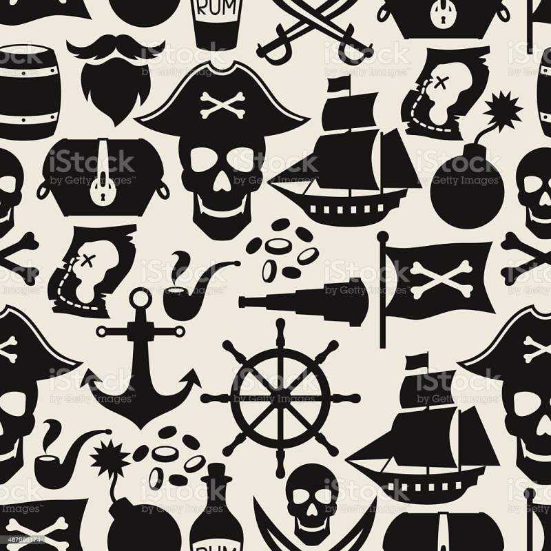 Орнаменты пиратов