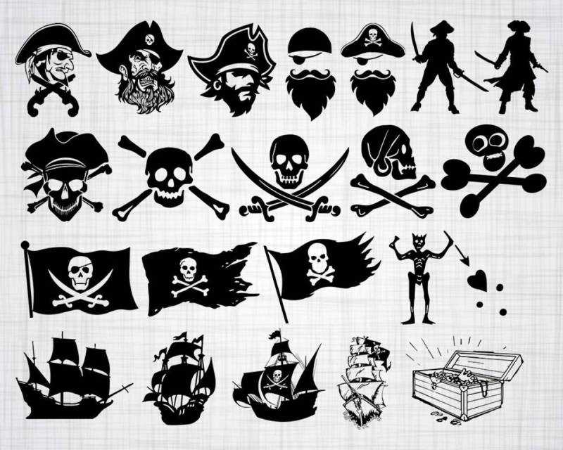  Пиратская тематика картинки  65