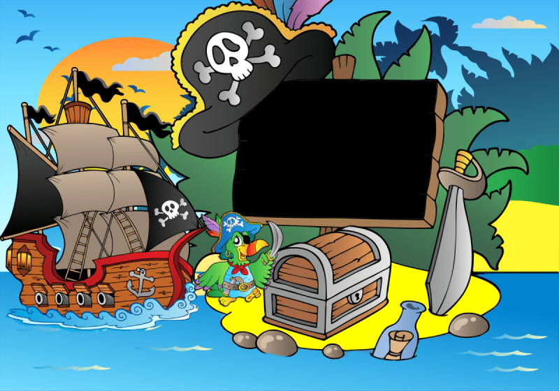 Фоторамка пираты