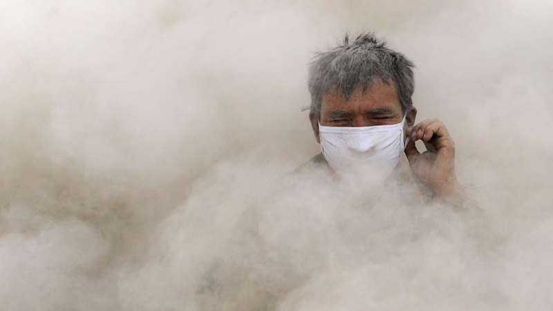Загрязнение воздуха пылью