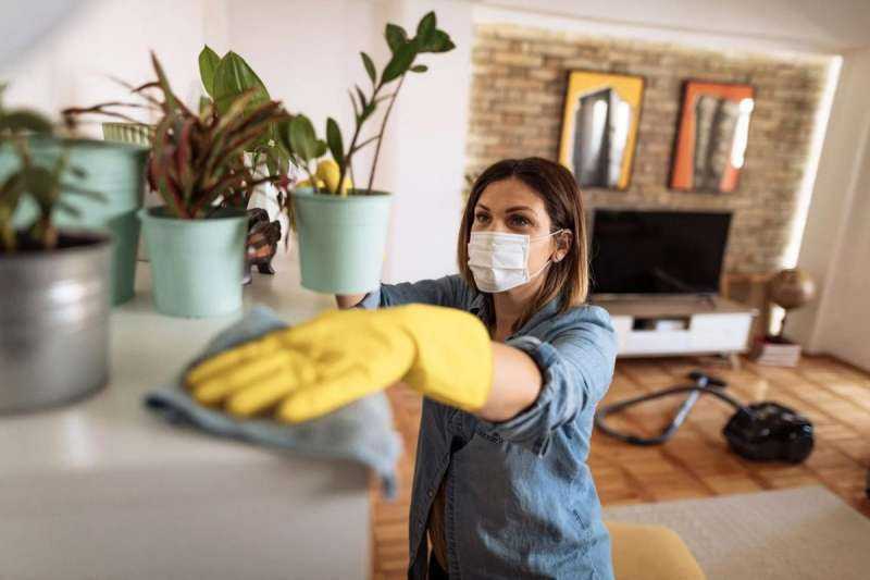 Пыль бытовая в квартире