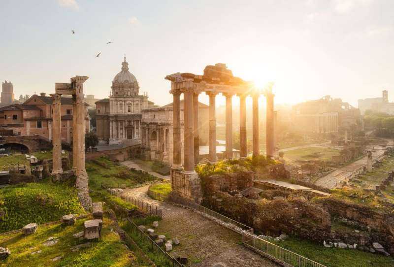 Рим руины древнего города