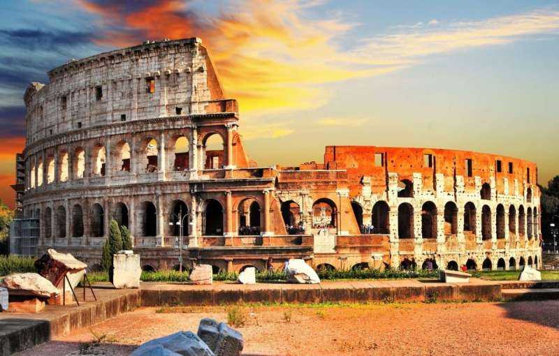 Рим город Колизей
