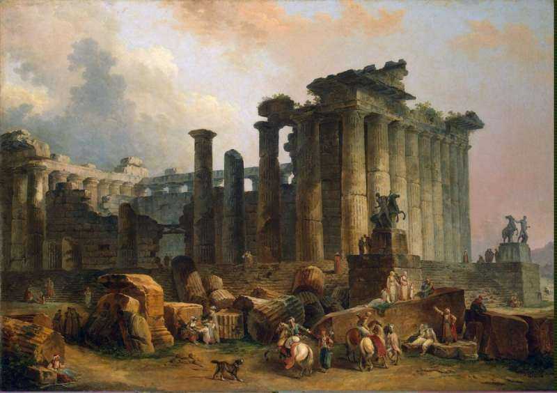 Юбер Робер (1733–1808). «Руины»