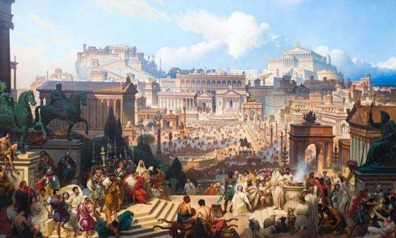 Империя Рим столица империи