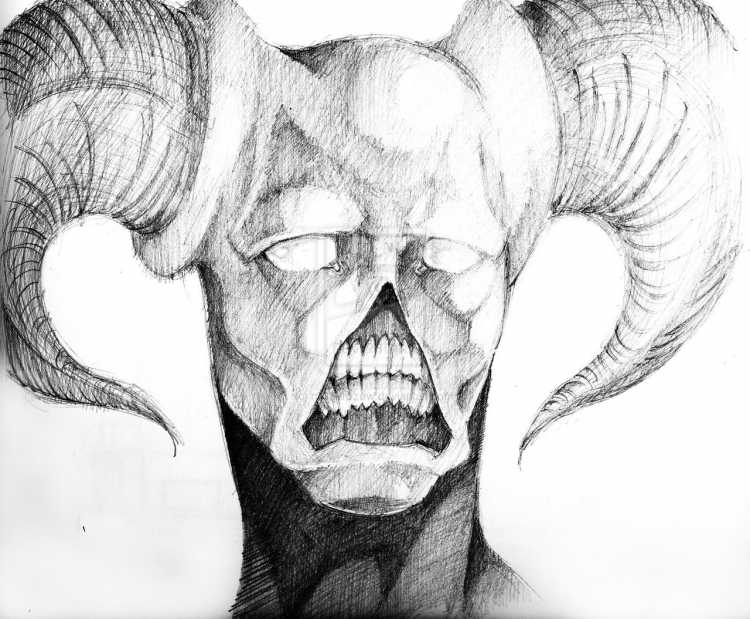 Рисовать демона