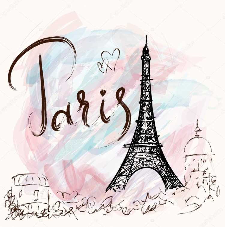 Рисунки в парижском стиле