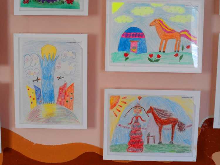 Детские рисунки на тему моя Родина Казахстан