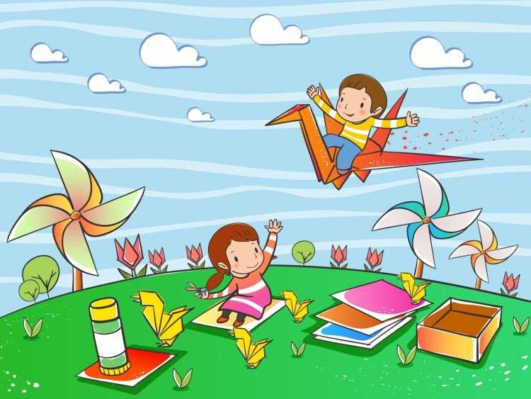 Летний рисунок для детей