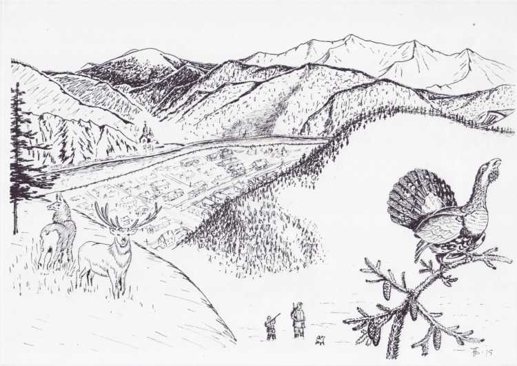 Рисунок карандашом на тему Кыргызстан моя Родина Кыргызстан