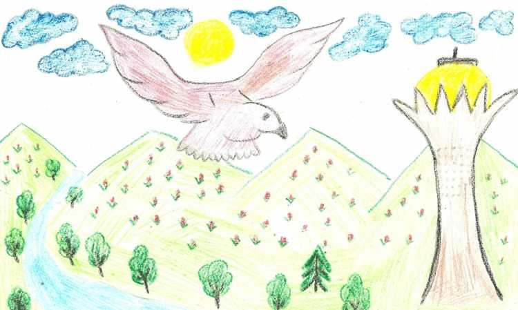 Рисунки Казахстана для детей