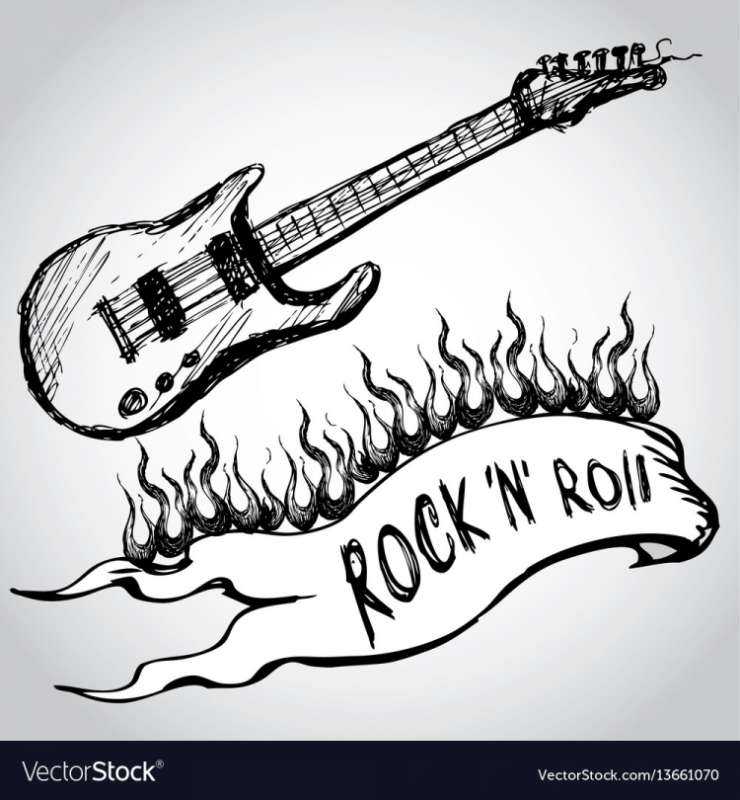Рисунки на тему рок