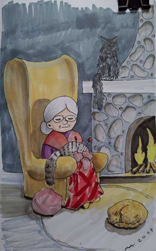 Уютная бабушка