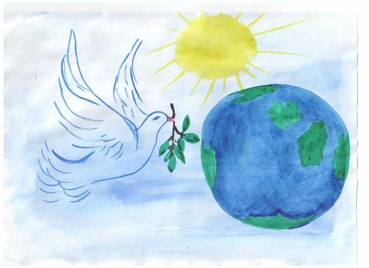 Рисунок на тему мир добра