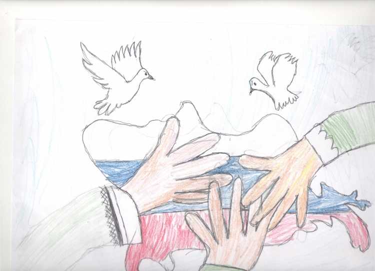 День единства народов Дагестана рисунки