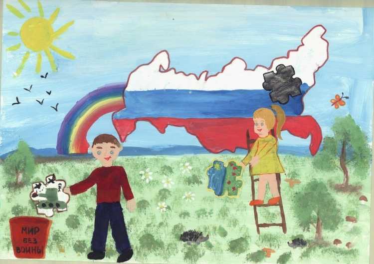День единства народов Дагестана рисунки детей