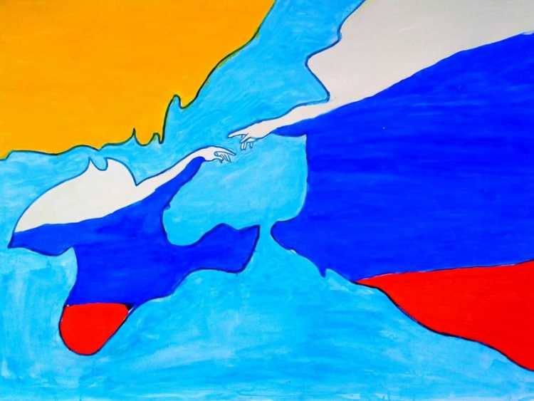 Конкурс рисунков Крым и Россия вместе