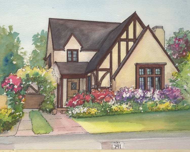 Нарисовать дом