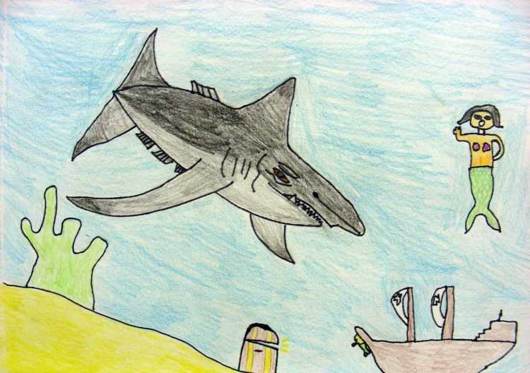 Сказка акула