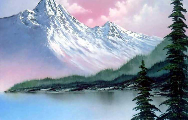 Изо рисование горы Таганай