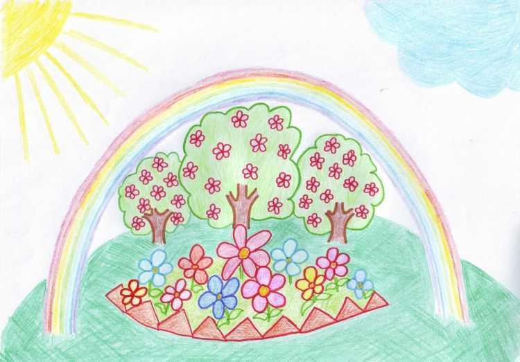 Детские рисунки Здравствуй лето