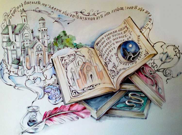 Иллюстрации к книгам